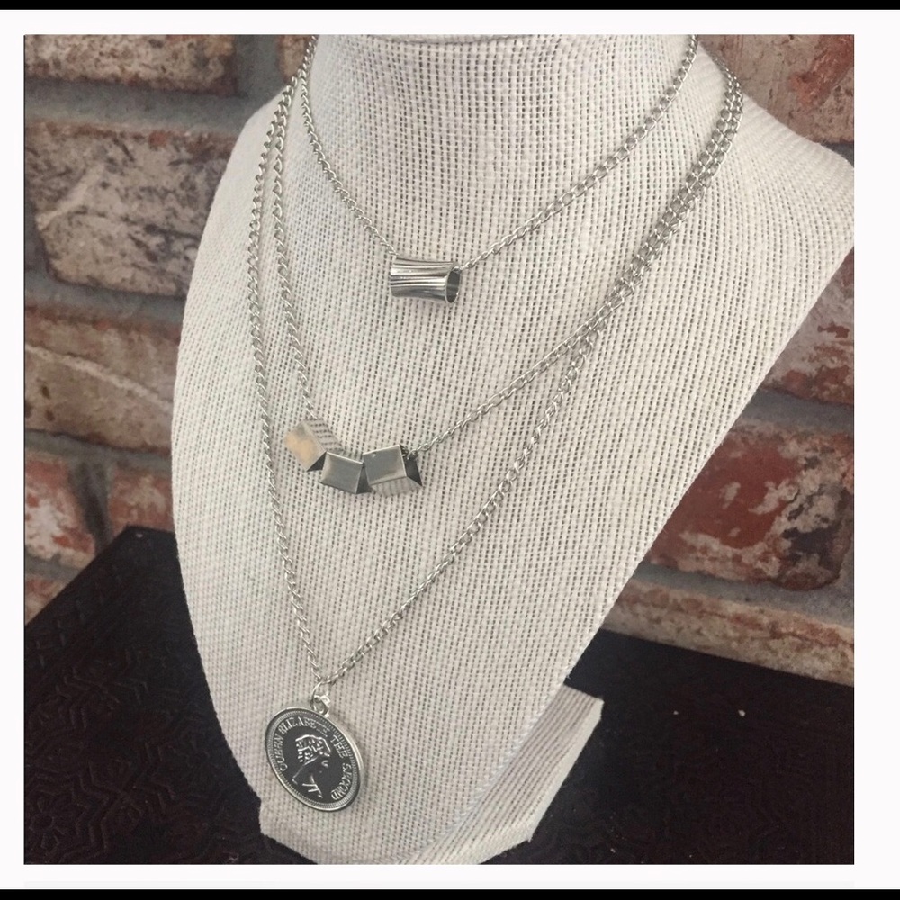 Layered Coin Necklace